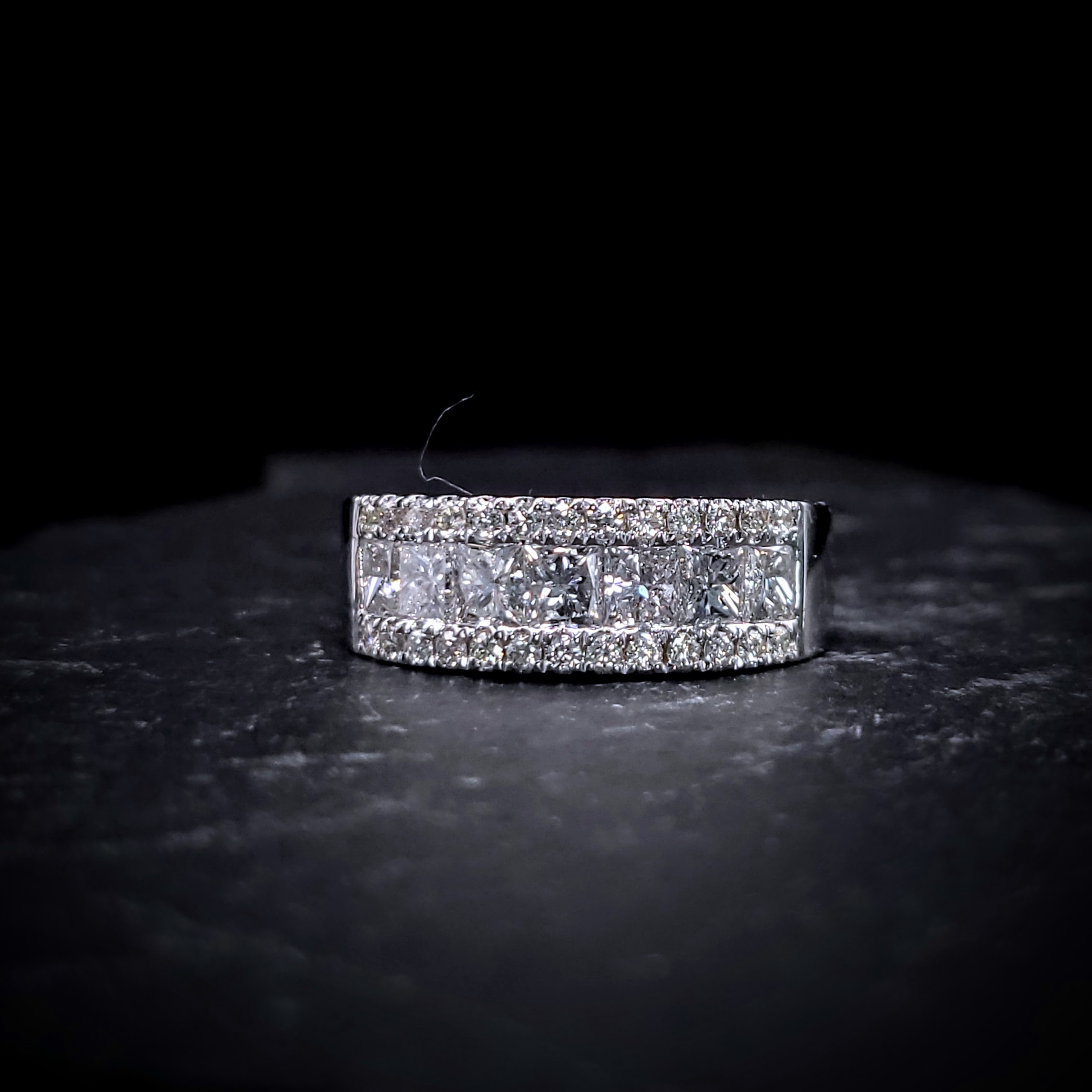 18K White Gold 1.35ct Diamond Ring