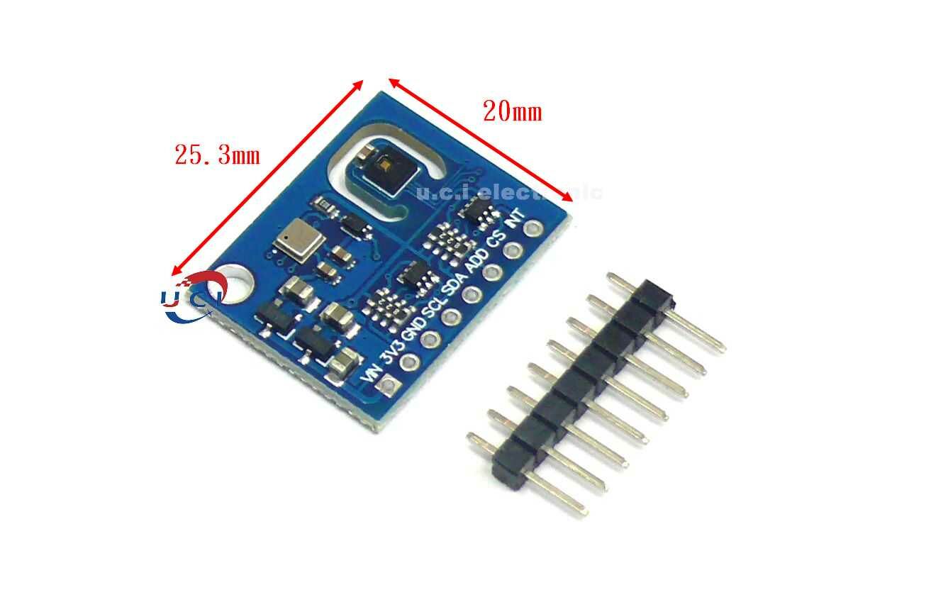 【UCI電子】 (10-7) ENS160+AHT21 二氧化碳CO2 eCO2 TVOC 空氣品質及溫濕度感測器