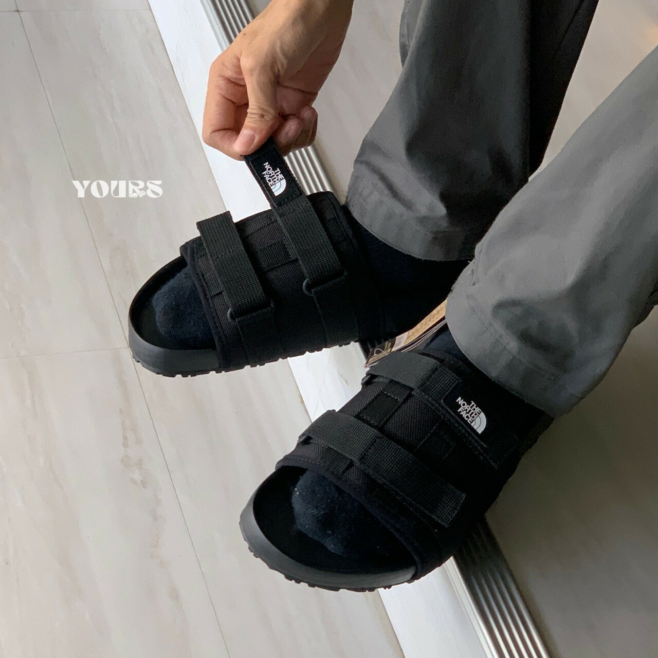 The North Face Slide TNF 魔鬼氈拖鞋