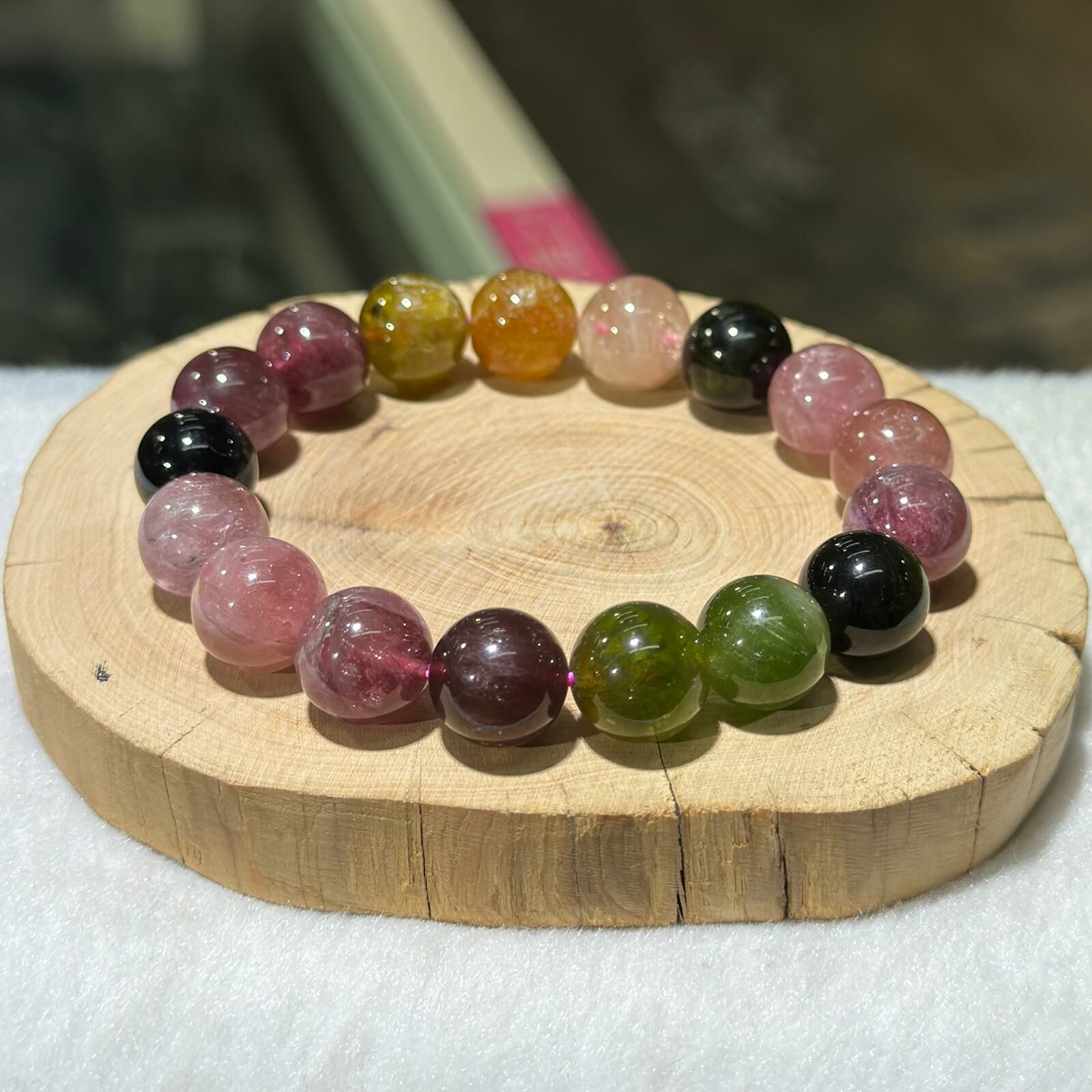 碧璽手串 12 mm +/-