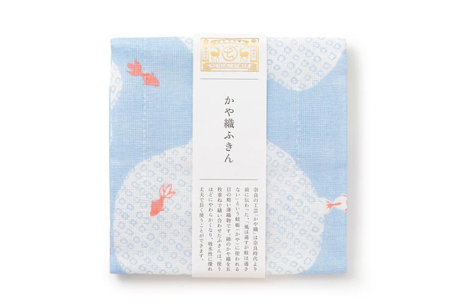 中川政七商店-夏蚊帳織方巾 / 金魚