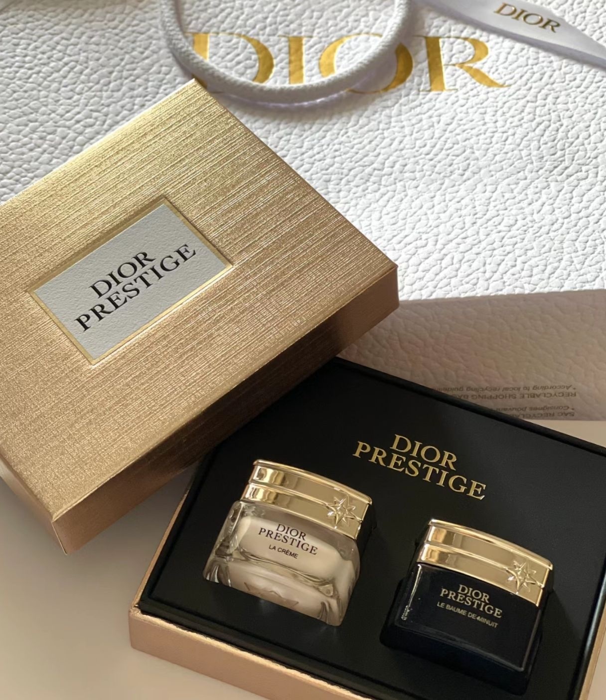 Dior面霜奢華組盒（5ml+5ml)-M