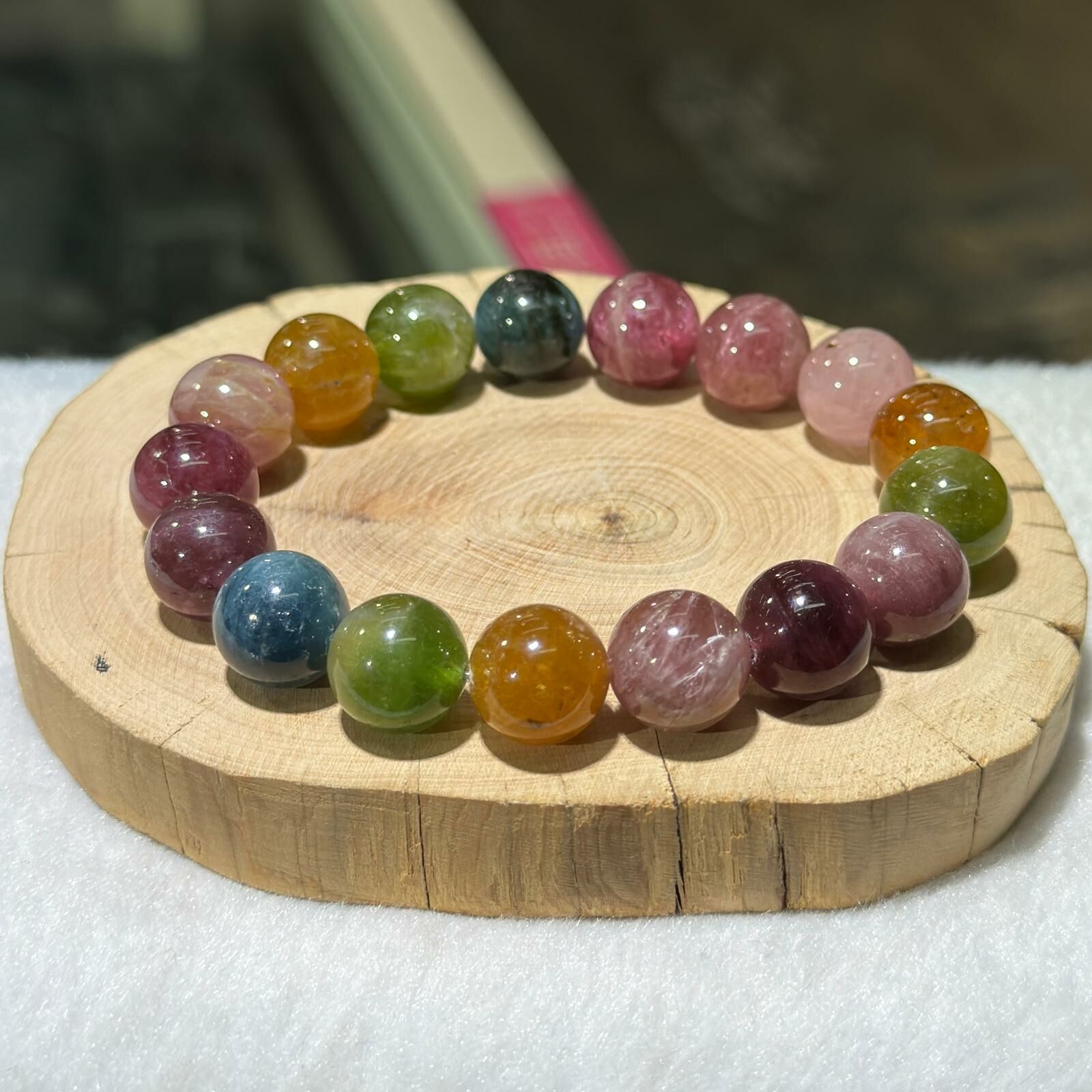 碧璽手串 12 mm +/-