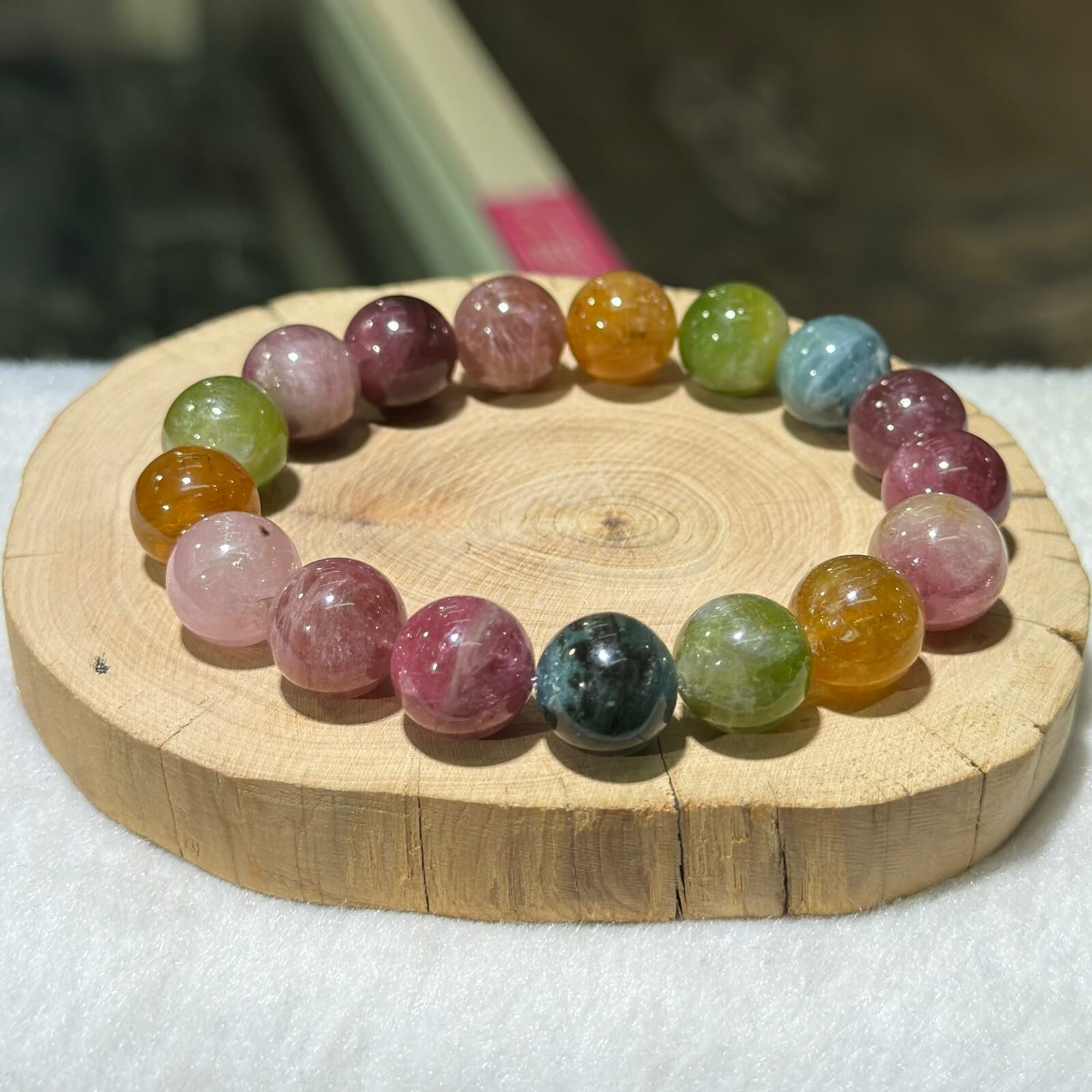 碧璽手串 12 mm +/-