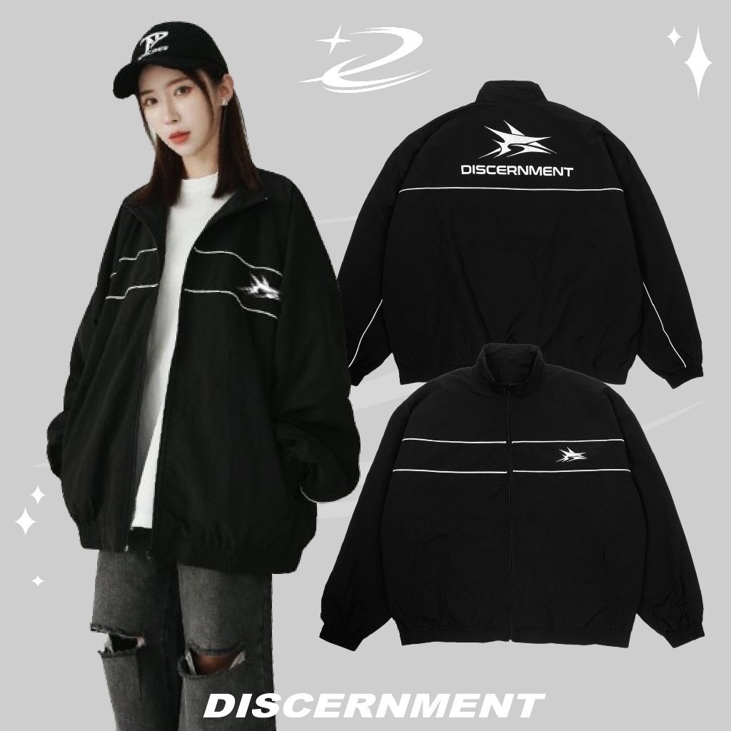 DISCERNMENT DCM TRACK JACKET 衝鋒外套防風外套 外套
