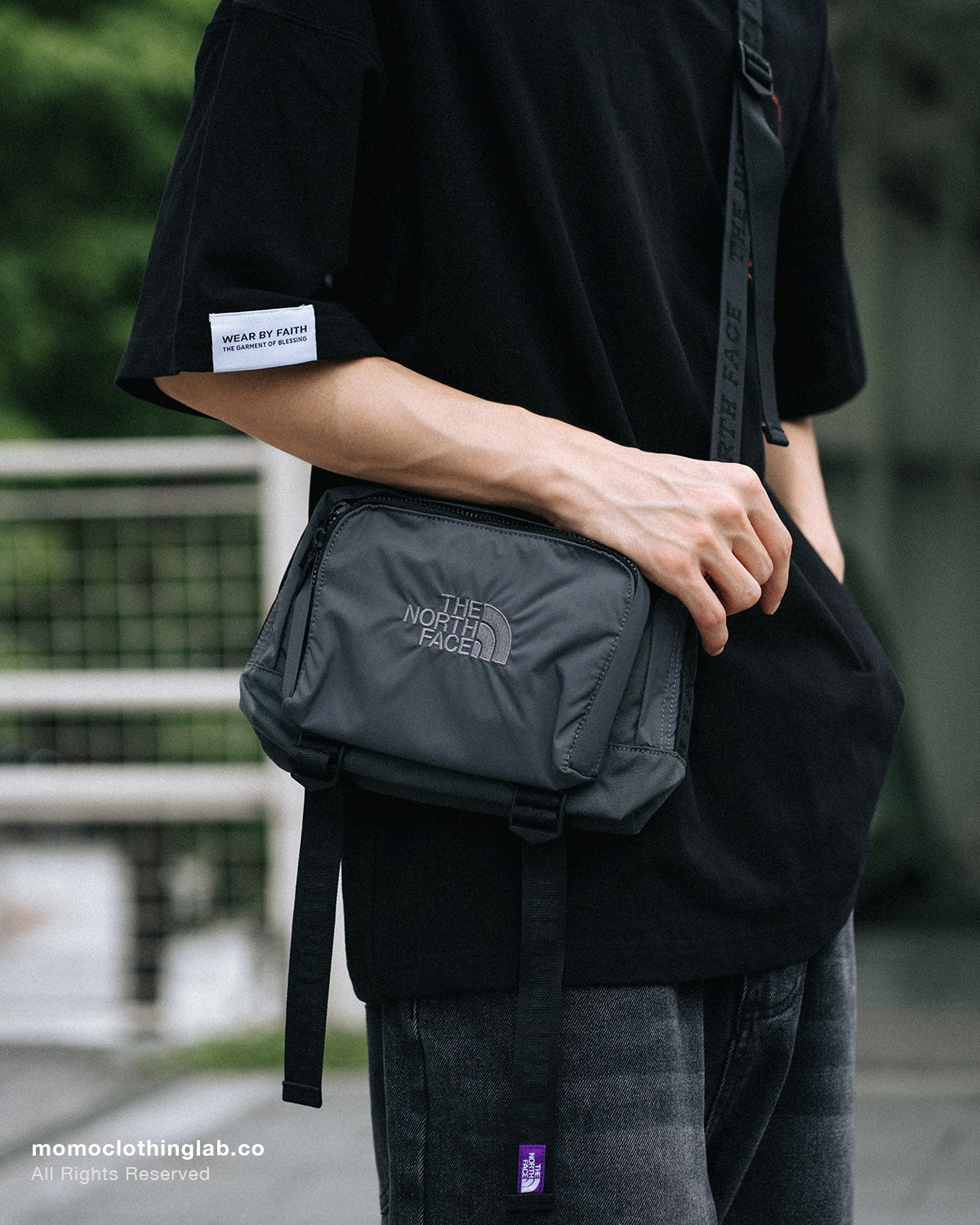 THE NORTH FACE 紫標 CORDURA NYLON SHOULDER BAG 尼龍單肩包 NN7305N 兩色