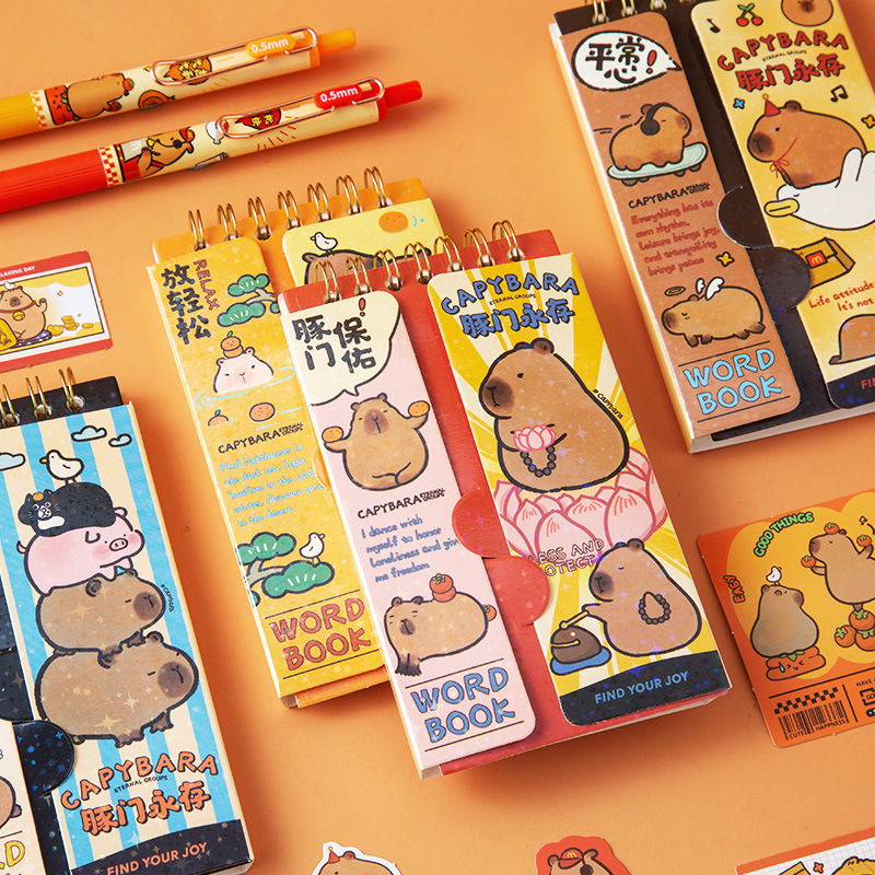 [2 FOR RM10] Capybara Vocabulary Notebook