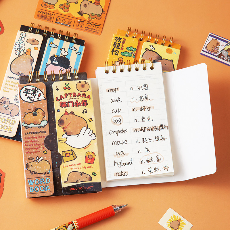 [2 FOR RM10] Capybara Vocabulary Notebook