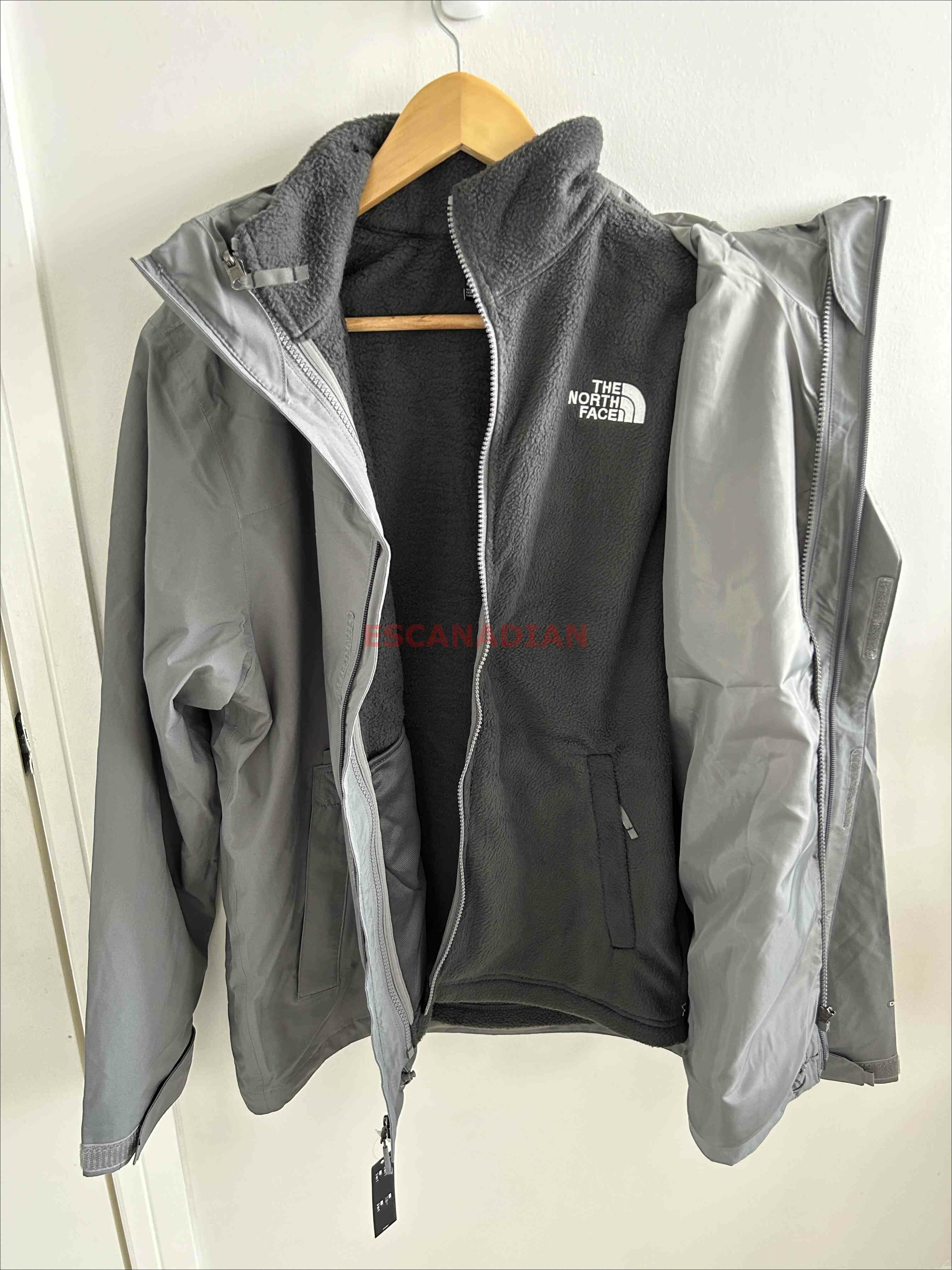 THE NORTH FACE 男大人 三合一 TORO 搖立絨刷毛內裡 防風 防水 連帽 風衣外套 (內裡可單穿)