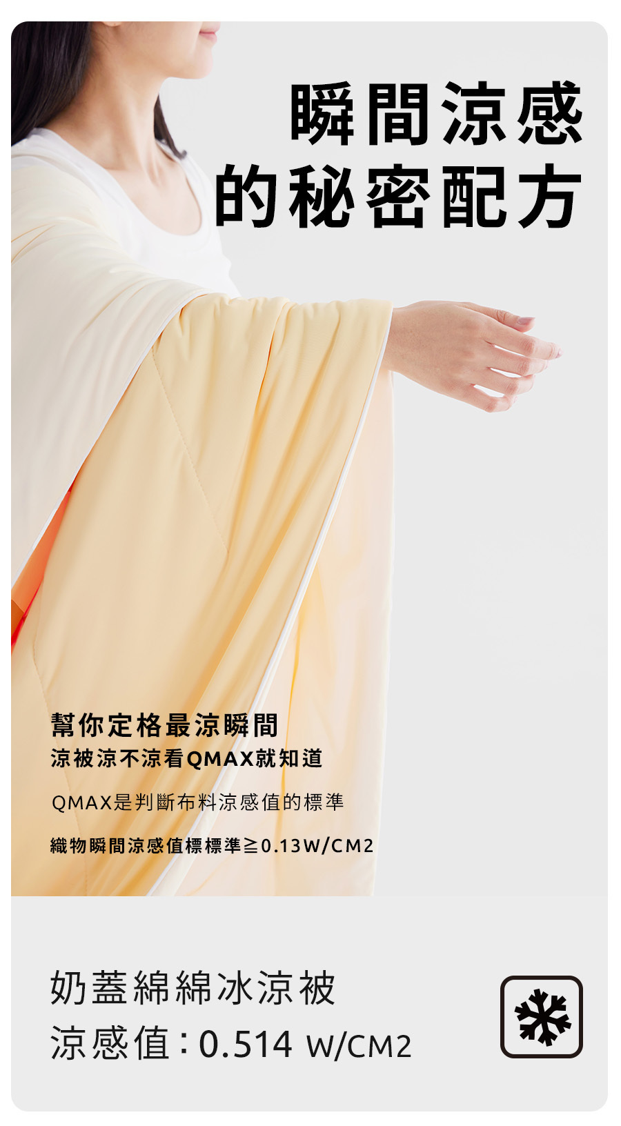 奶蓋綿綿冰涼被