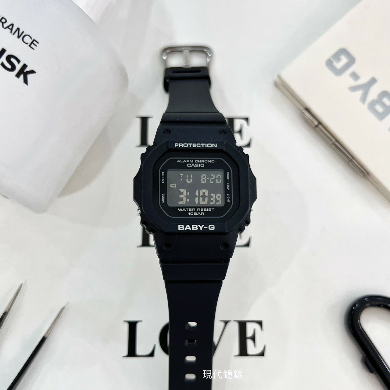 【Baby-G】輕巧纖薄百搭黑經典系列BGD-565U-1D 37.9mm 現代鐘錶
