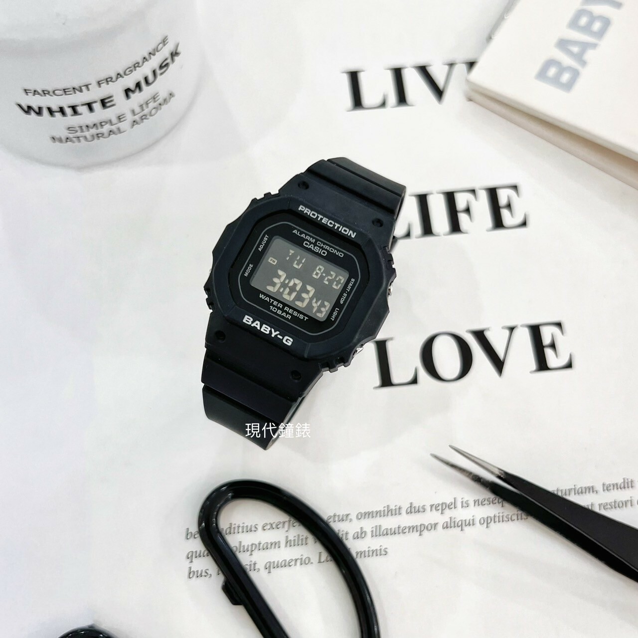 【Baby-G】輕巧纖薄百搭黑經典系列BGD-565U-1D 37.9mm 現代鐘錶