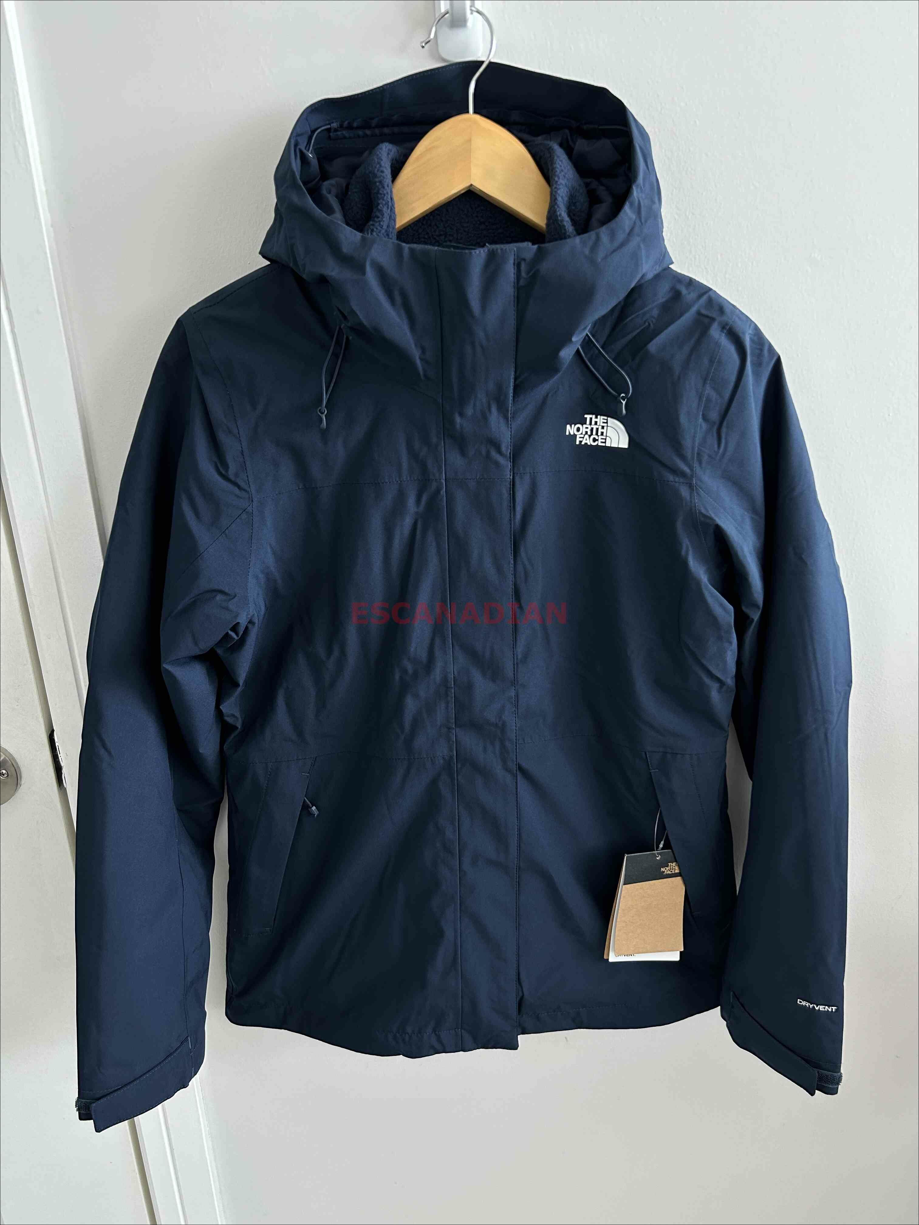 THE NORTH FACE 女大人 三合一 TORO 搖立絨刷毛內裡 防風 防水 連帽外套 (內裡可單穿)