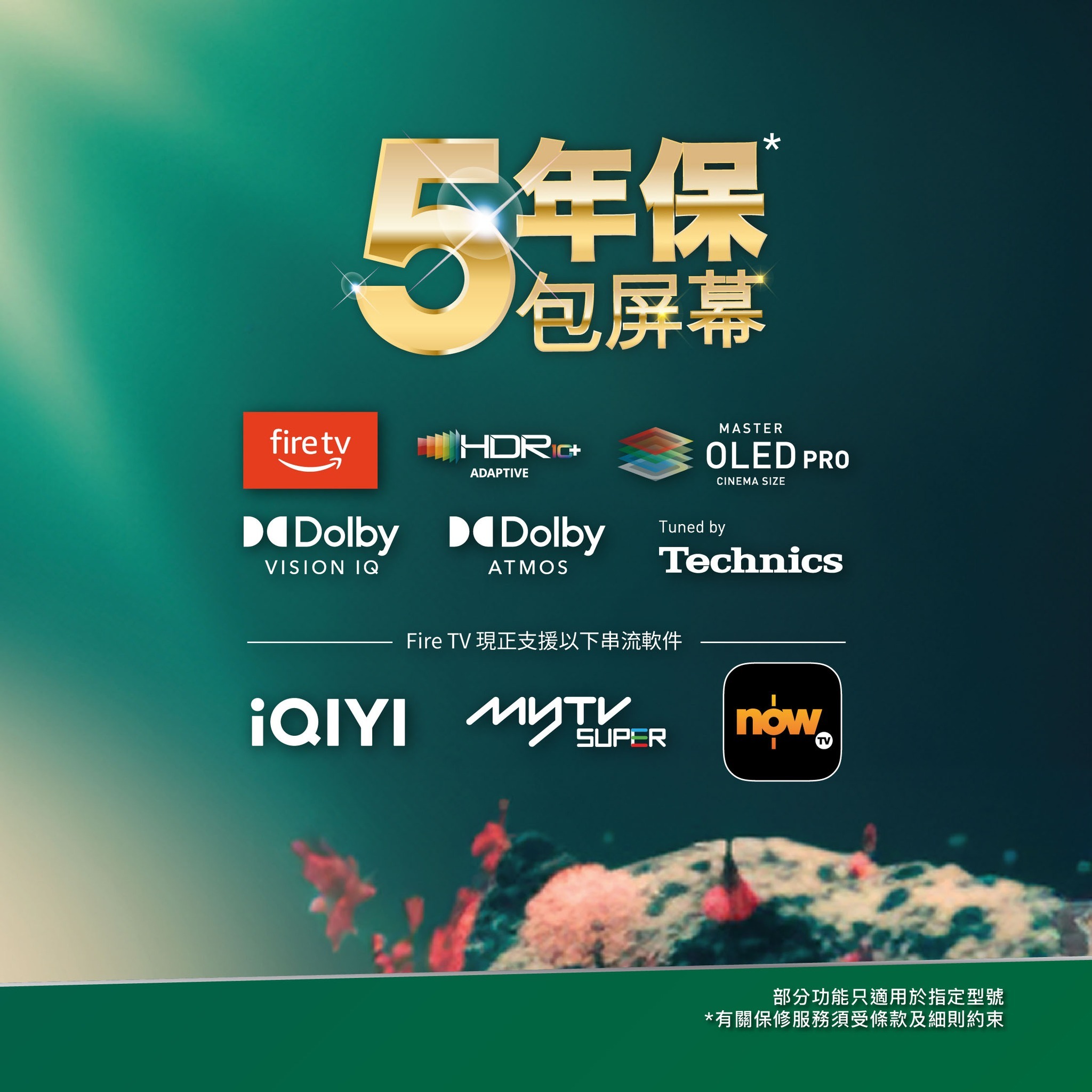 樂聲 Panasonic    TN-65W80BGH‧65吋 4K LED Google 智能電視‧香港行貨,原廠5年(包屏幕)全機保養‧