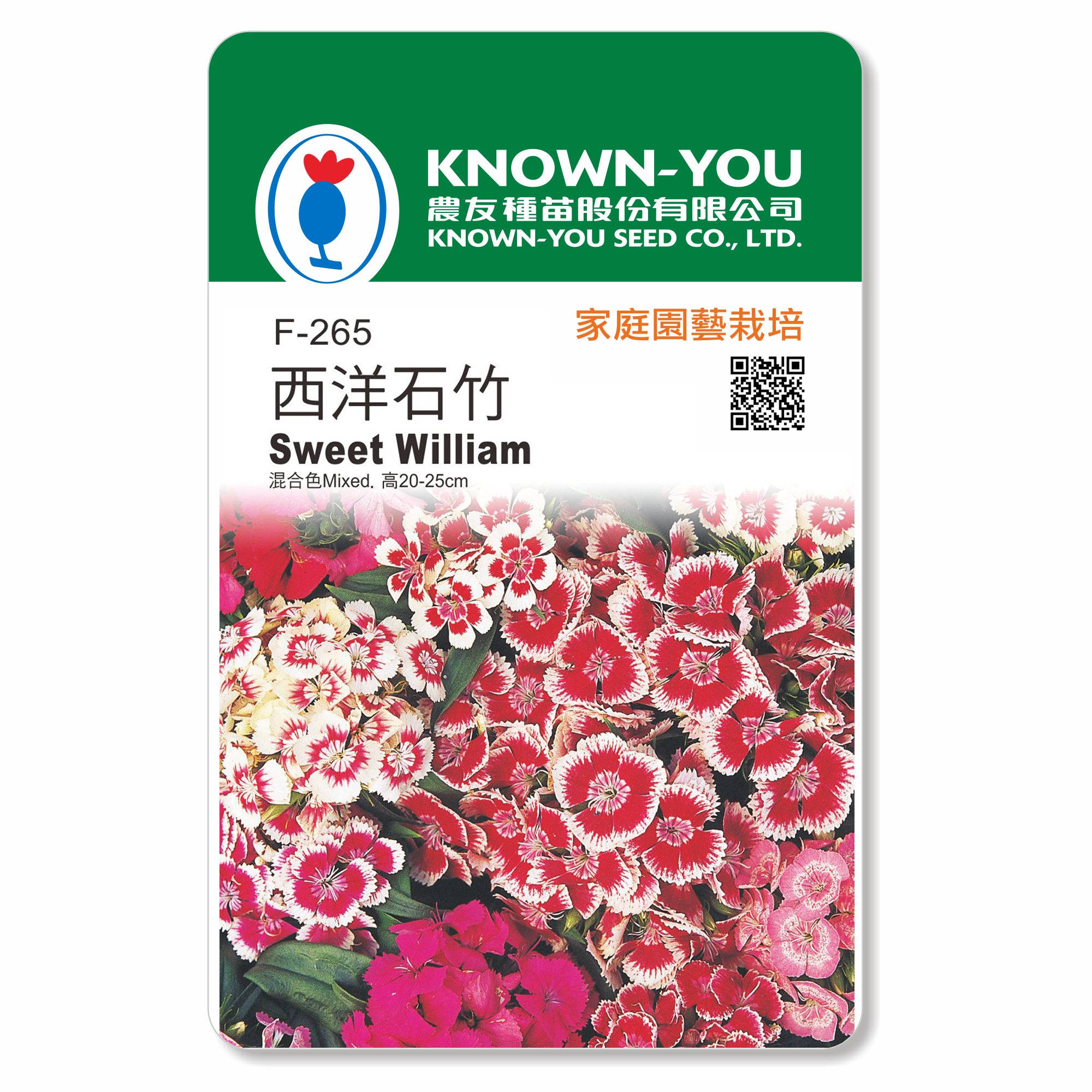 花卉種子F-265西洋石竹Sweet William