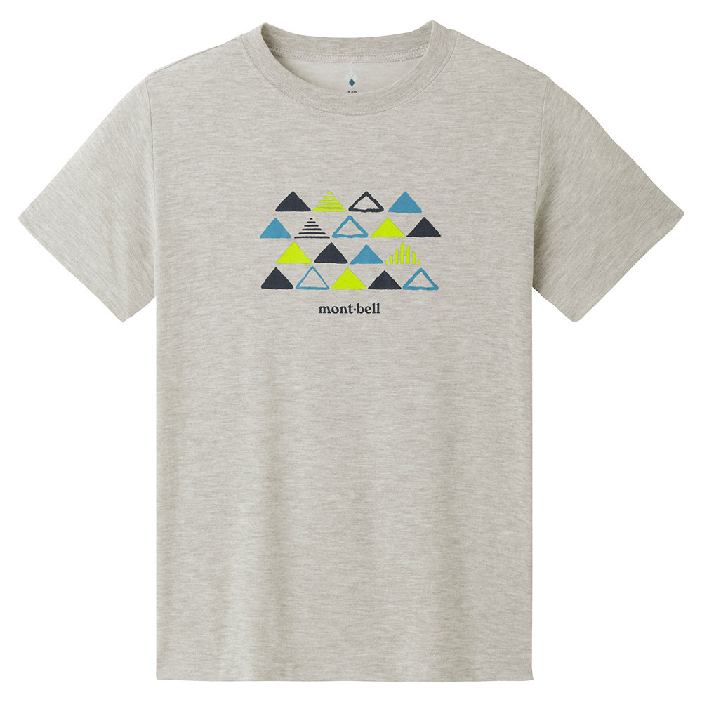 【特價款】日本montbell: 快乾透氣 Wickron T Kid's Yamamonyou 130 - 160