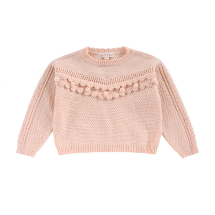 預購𓂃LOUISEMISHA│Ionnisa Sweater造型毛衣．Blush