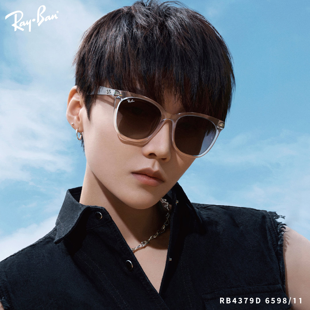 【RayBan】RB4379D 6598/11-55mm 方框太陽眼鏡 #劉雨昕同款♥