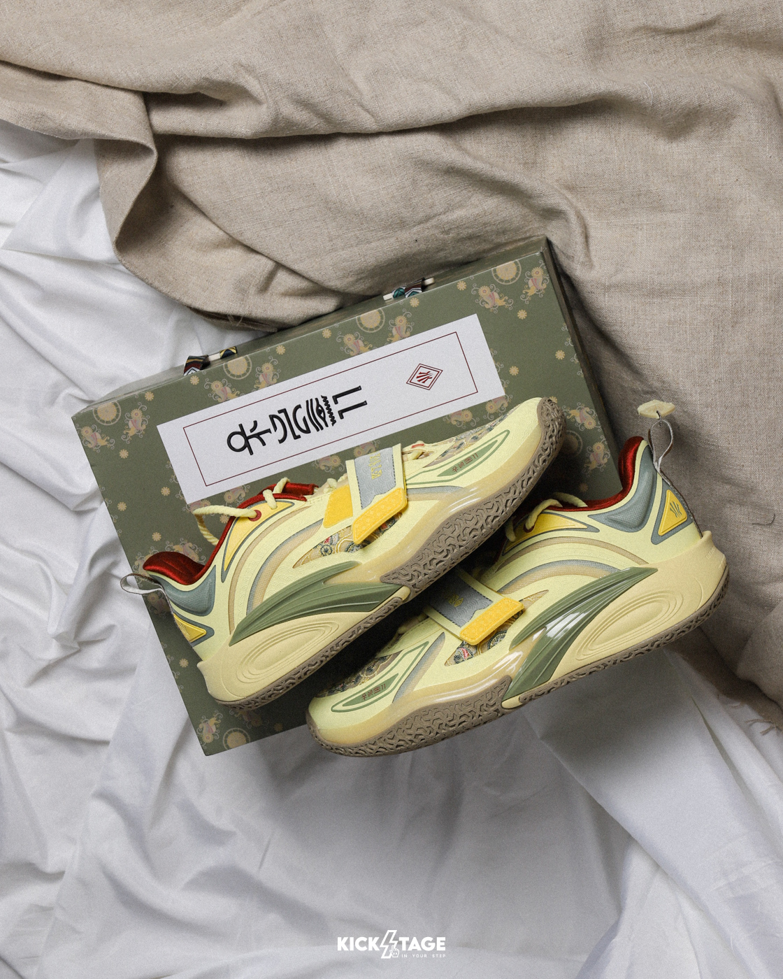 <連線代購商品>ANTA KAI 1 凱風 特殊盒 凱里歐文 籃球鞋 實戰鞋【112431102S-15】歐文1