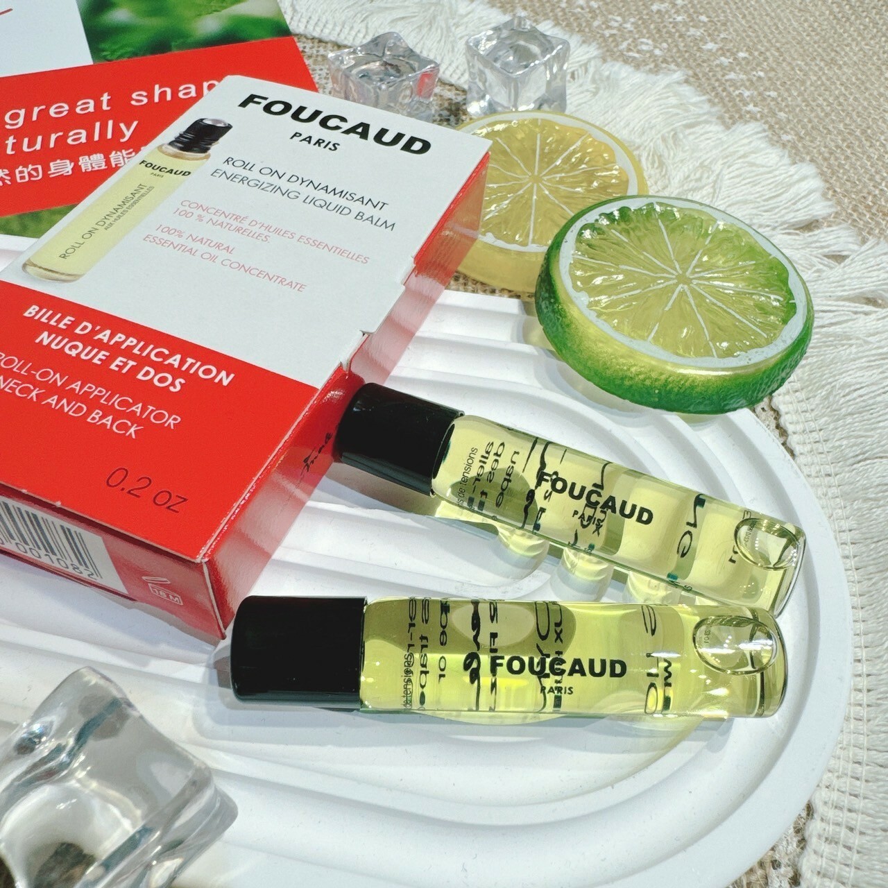 法國FOUCAUD 舒活濃縮精油滾輪棒 6ml