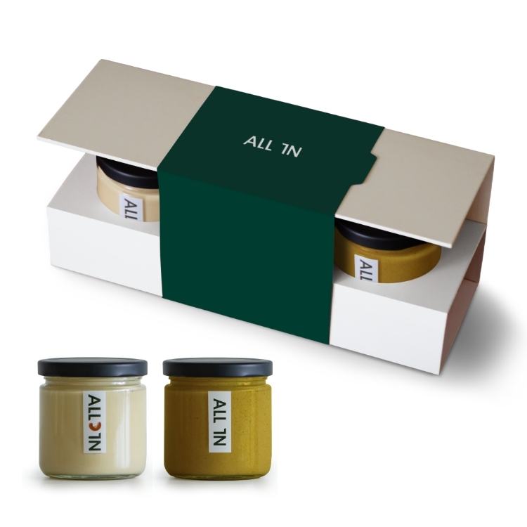 厚果醬二入組禮盒｜開心腰果 & 腰果【Rich五桔】