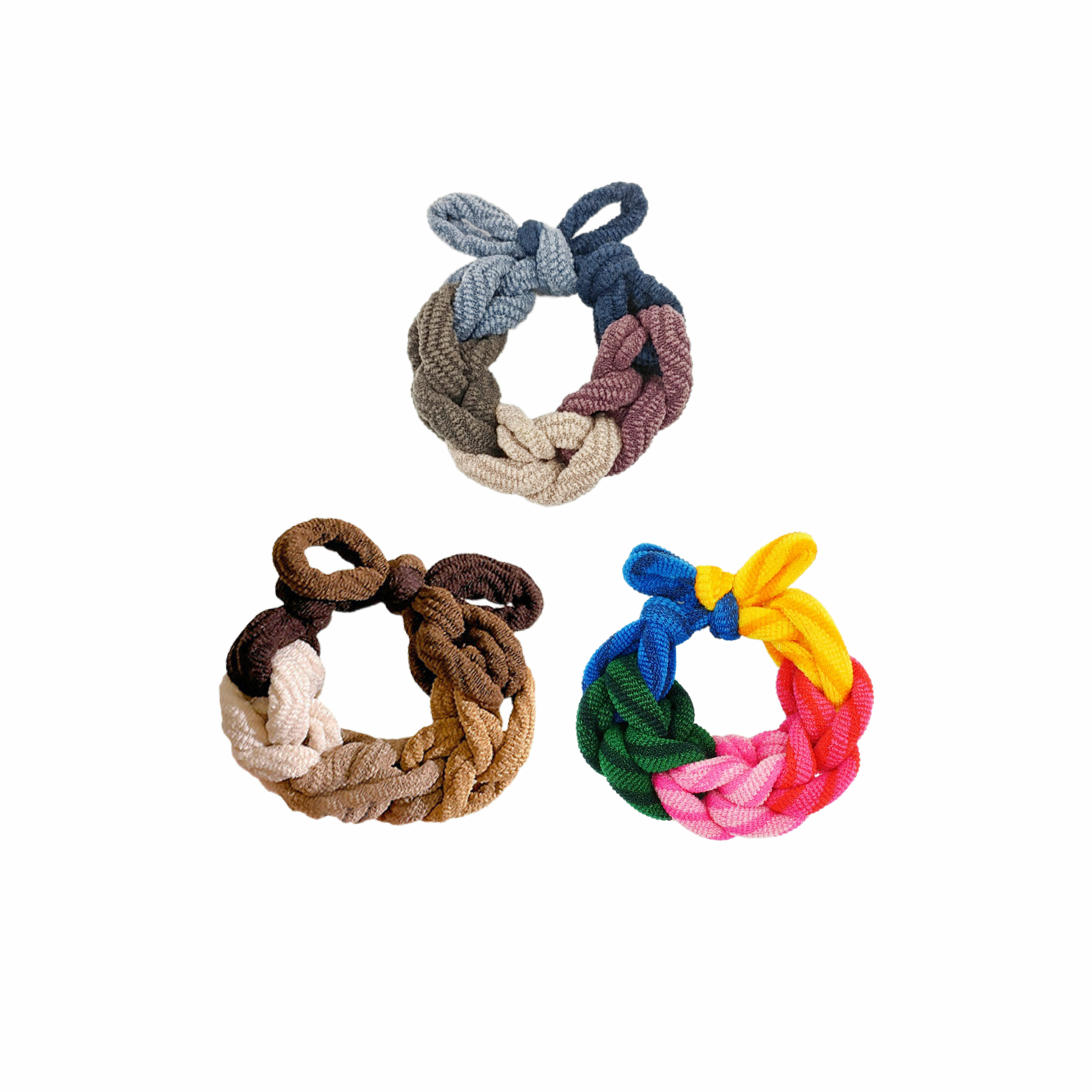 編織蝴蝶結髮圈【MF0132】