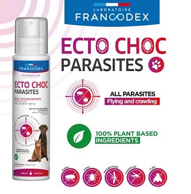 法國Francodex 犬貓用 天然除蟲噴霧 200ml