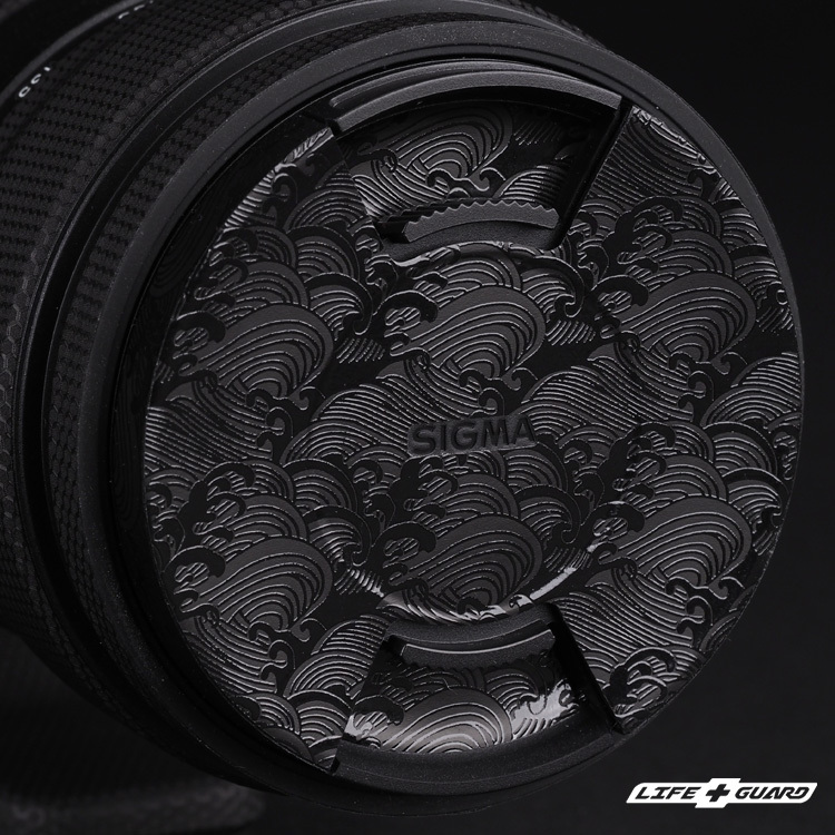 LIFE+GUARD SIGMA 70-200mm F2.8 貼膜質感特寫，LIFE+GUARD 設計風格