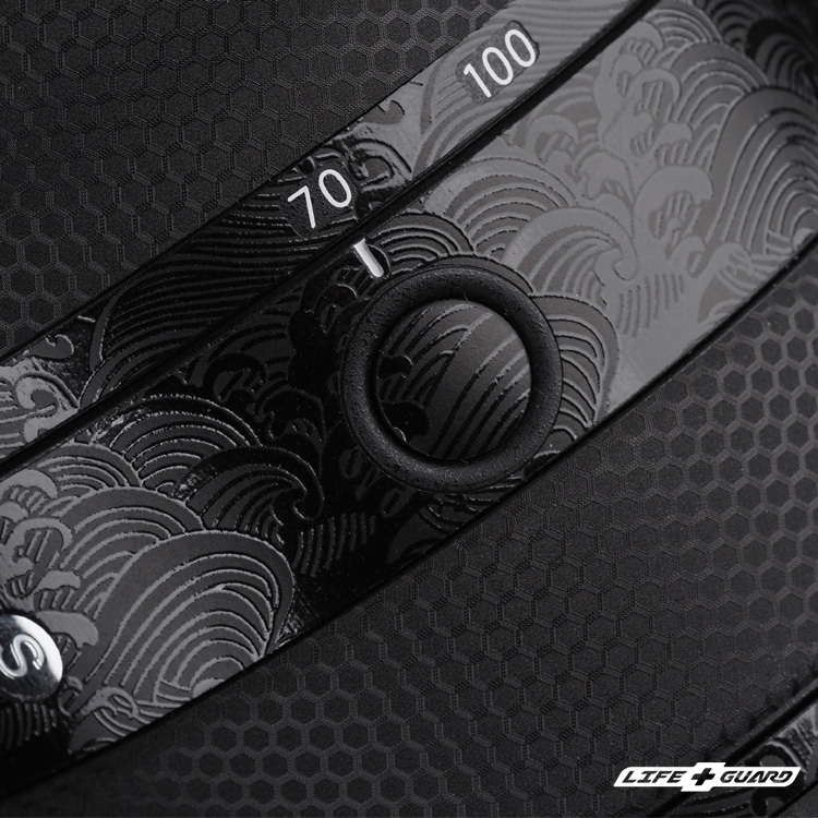 LIFE+GUARD 鏡頭貼膜安裝示意，適用 SIGMA 70-200mm F2.8 DG DN