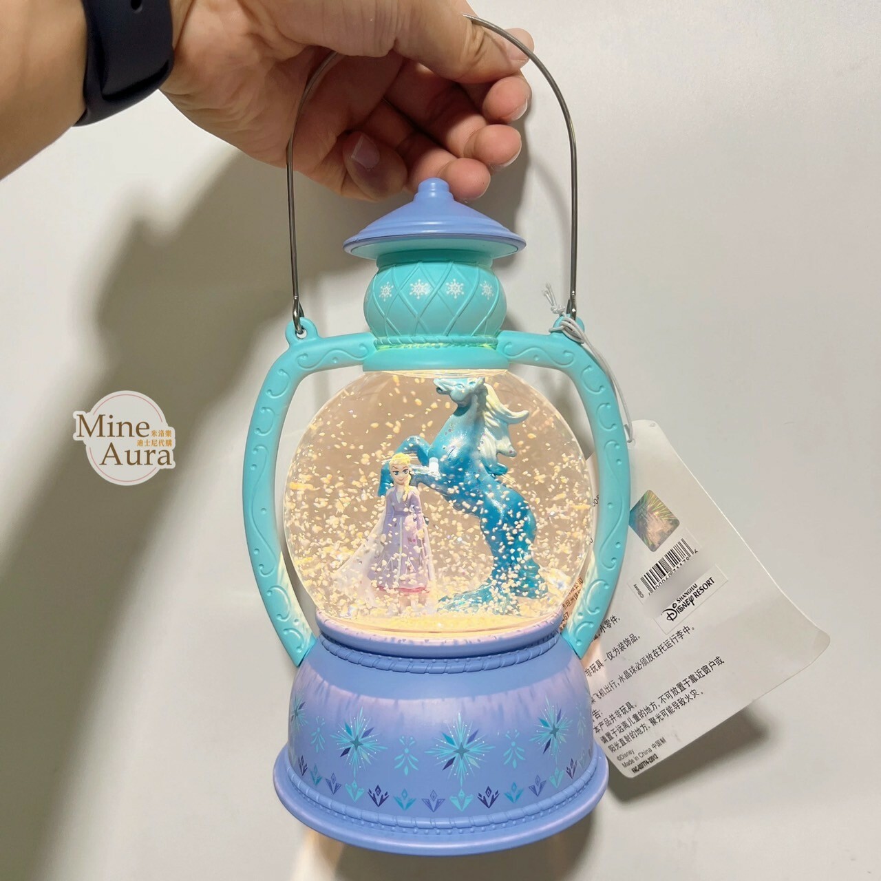 (限時特價) 艾莎 Elsa 發光發聲 音樂 水晶球 提燈造型 冰雪奇緣 Frozen -上海迪士尼樂園