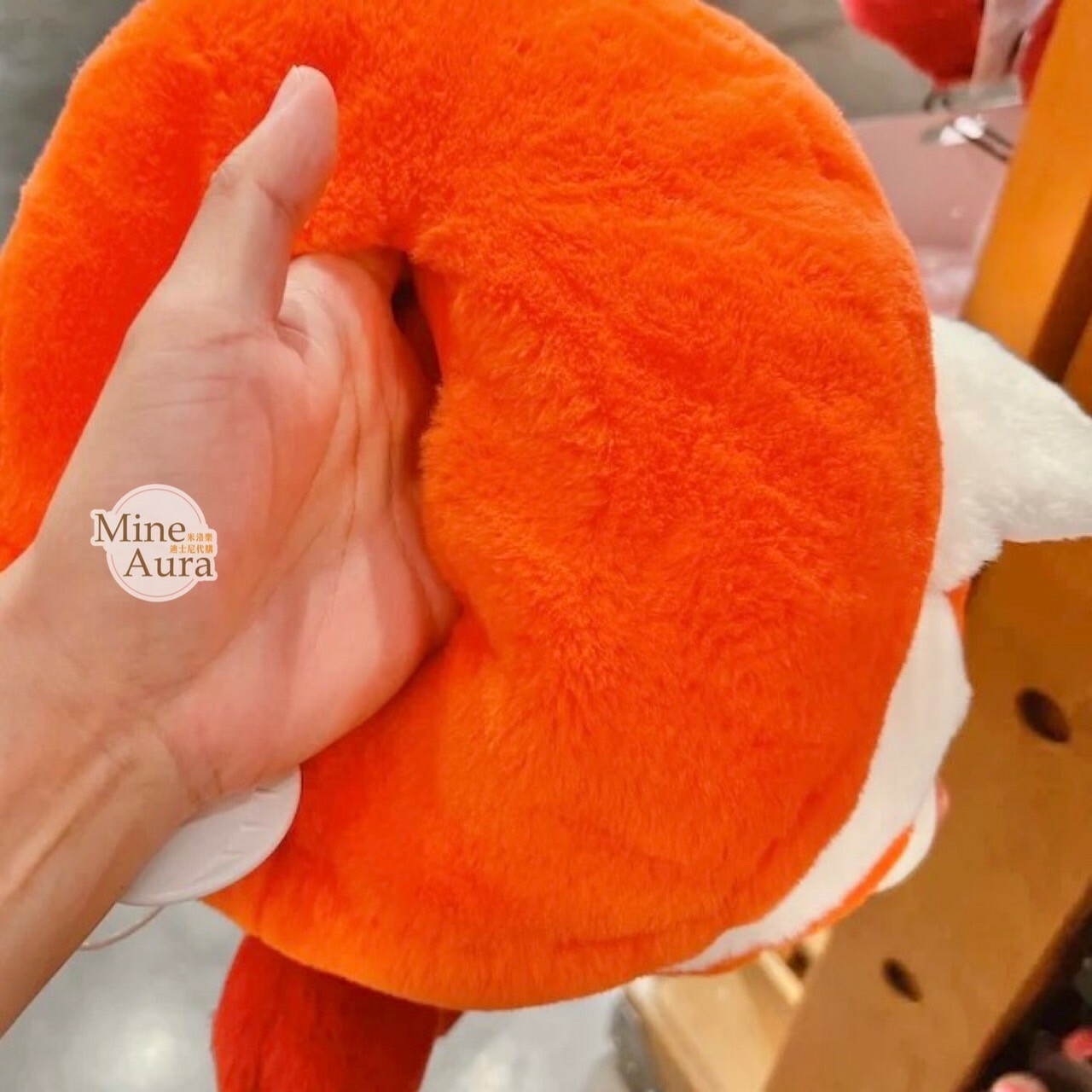 (限時特價) 紅熊貓 美美 Meilin 美美 大臉造型 暖手枕 抱枕 靠墊 青春養成記 Turning Red -上海迪士尼樂園