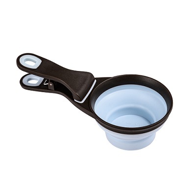 法國Zolux 2in1 糧杯夾 藍色 M