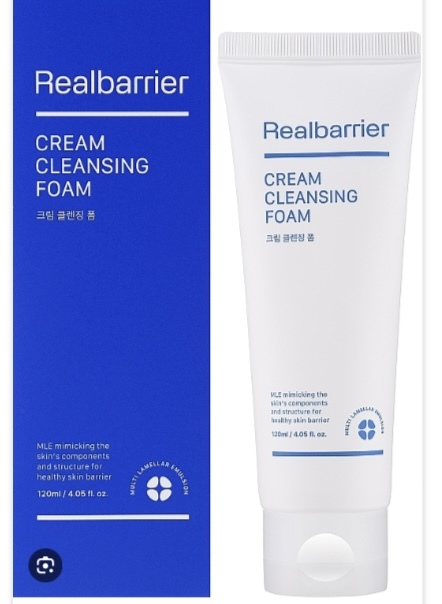 《現貨》Real Barrier Cream Cleansing Foam 120ml