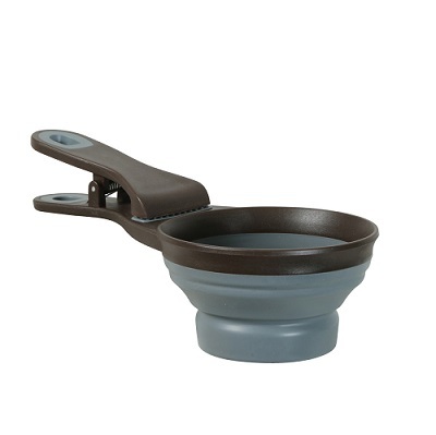 法國Zolux 2in1 糧杯夾 灰色 M