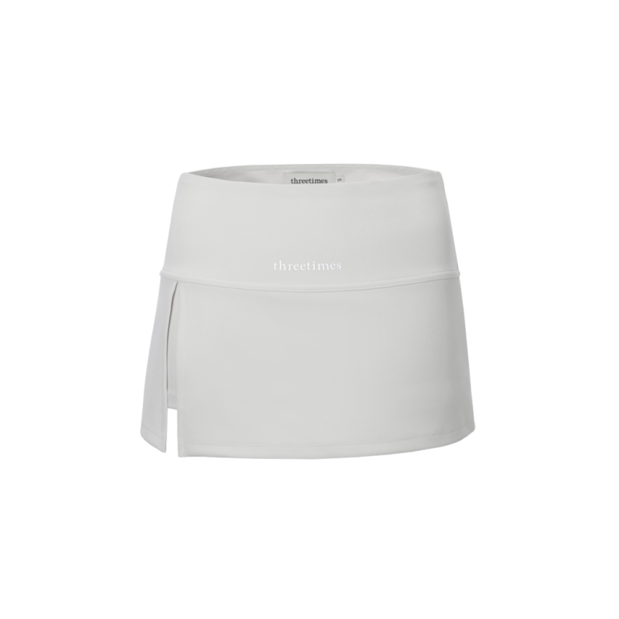 [threetimes] ATHLETIC SLIT SKIRT