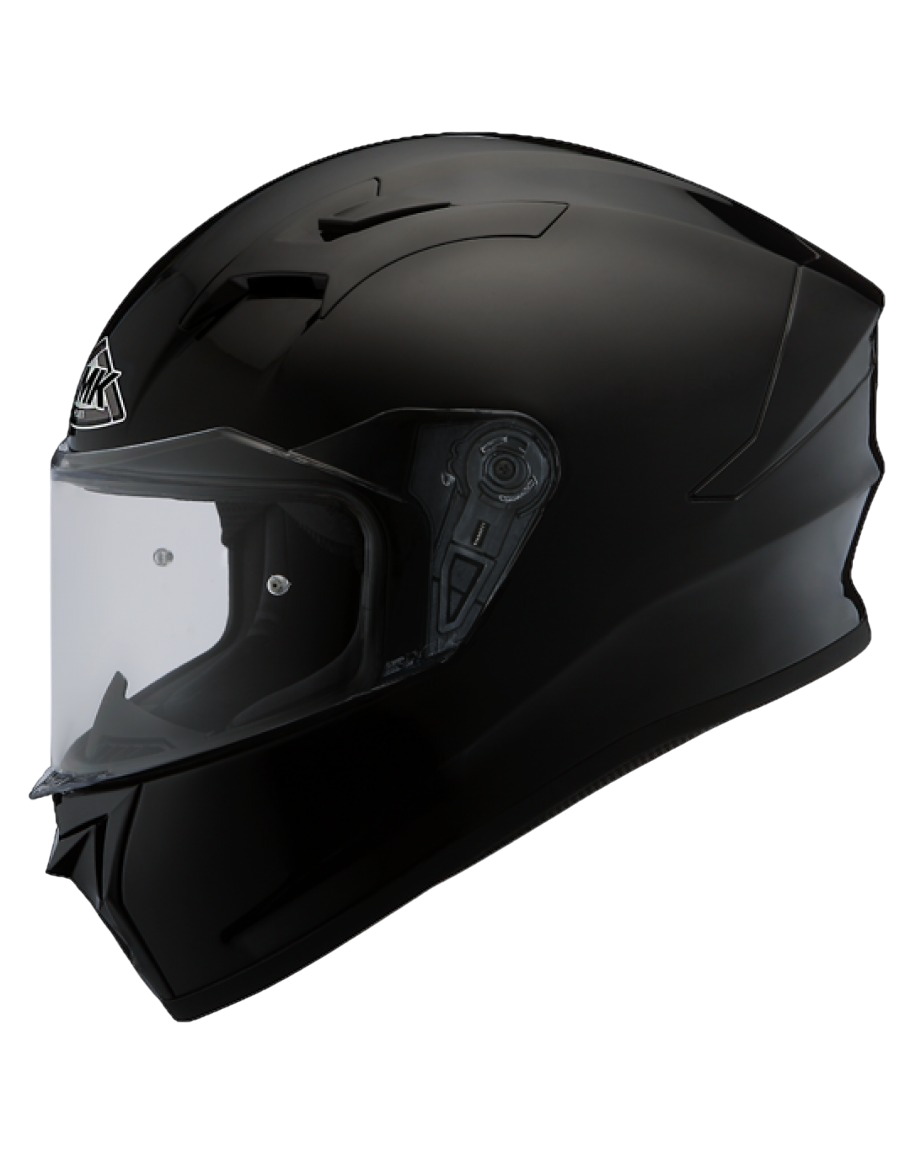 SMK STELLAR UNICOLOUR 亮面黑 GL200 素色 全罩帽