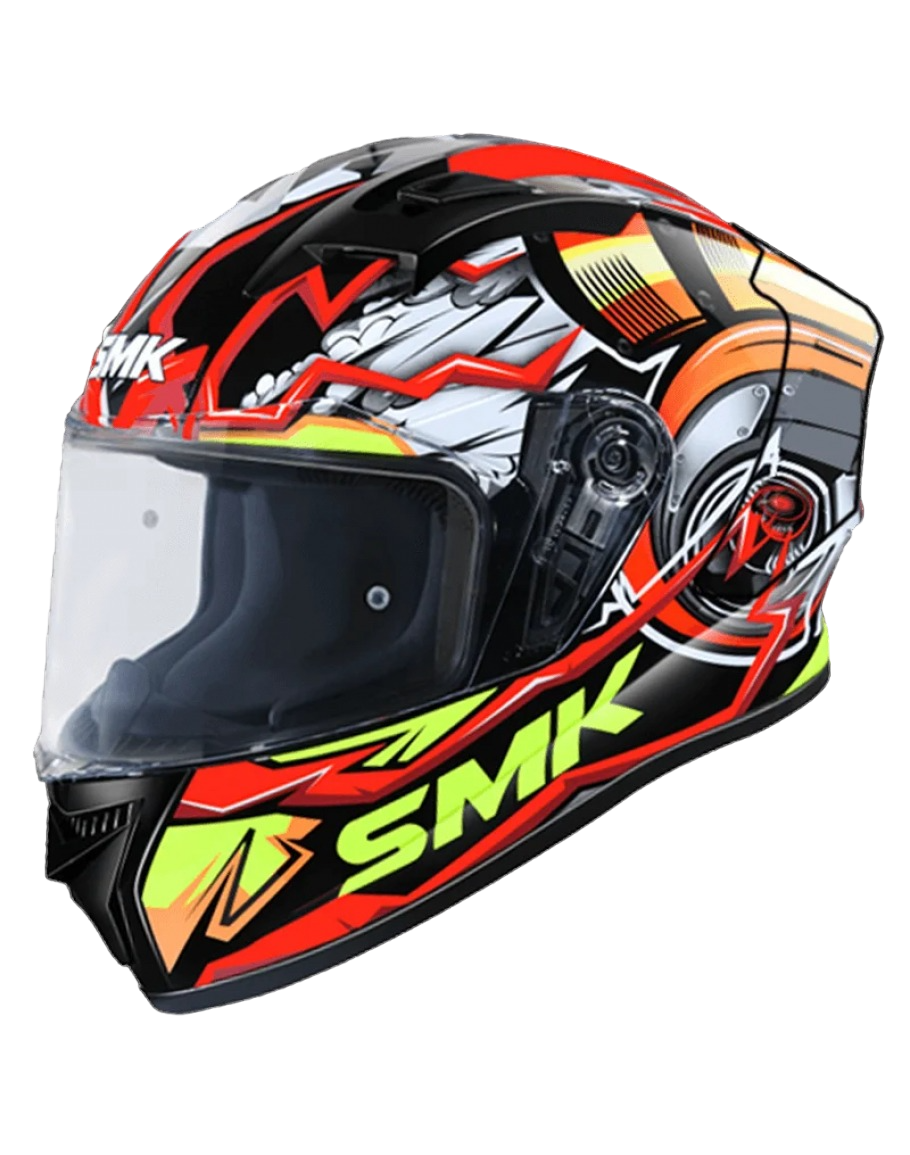 SMK STELLAR TURBO 爆能動力 GL234 亮光 彩繪 全罩帽