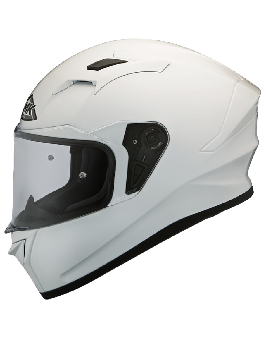 SMK STELLAR UNICOLOUR 亮光白 GL100 素色 全罩帽