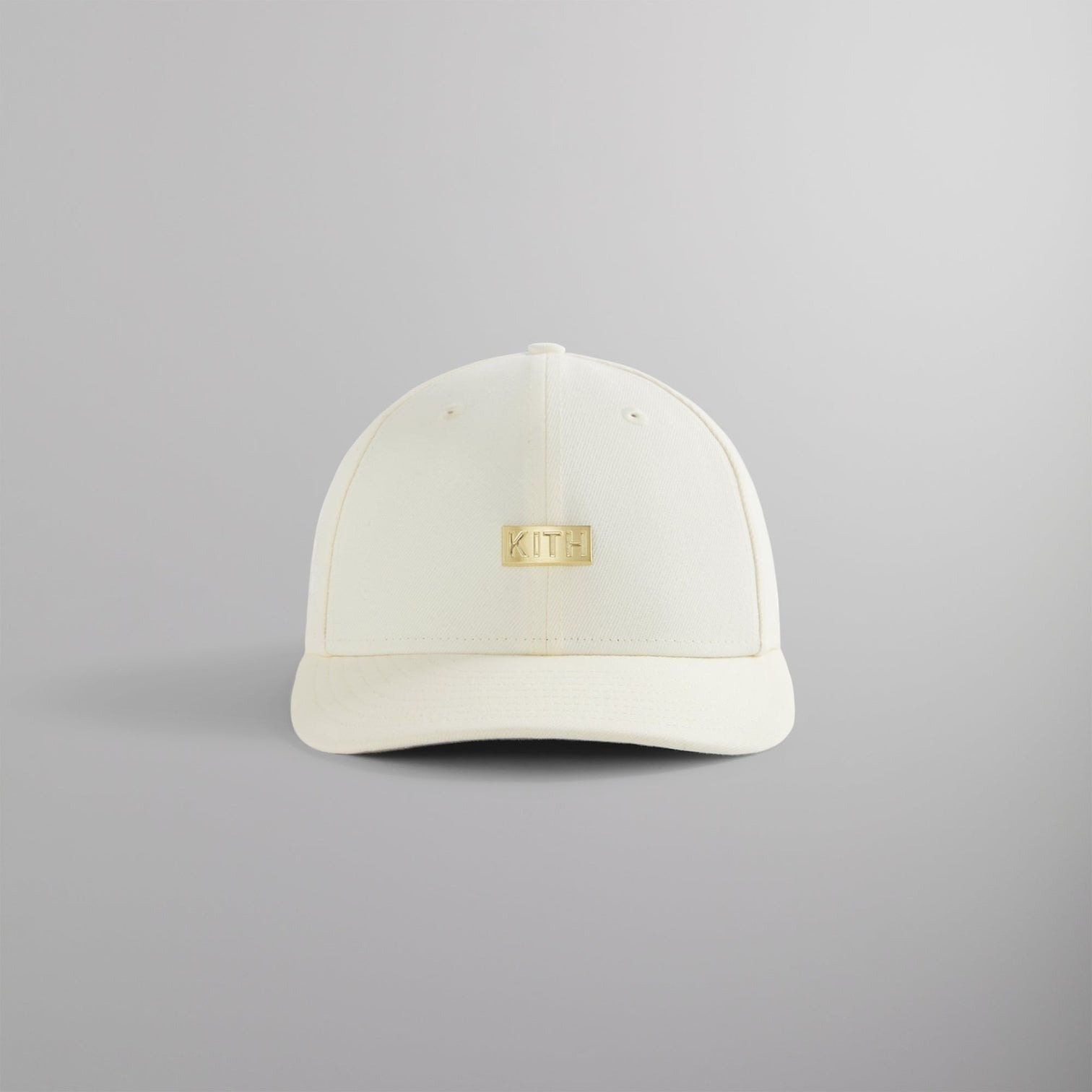 2024AW Kith for New Era Classic Logo 59FIFTY Low Profile Fitted 棒球 全封帽 金色 鐵牌 帽子 現貨