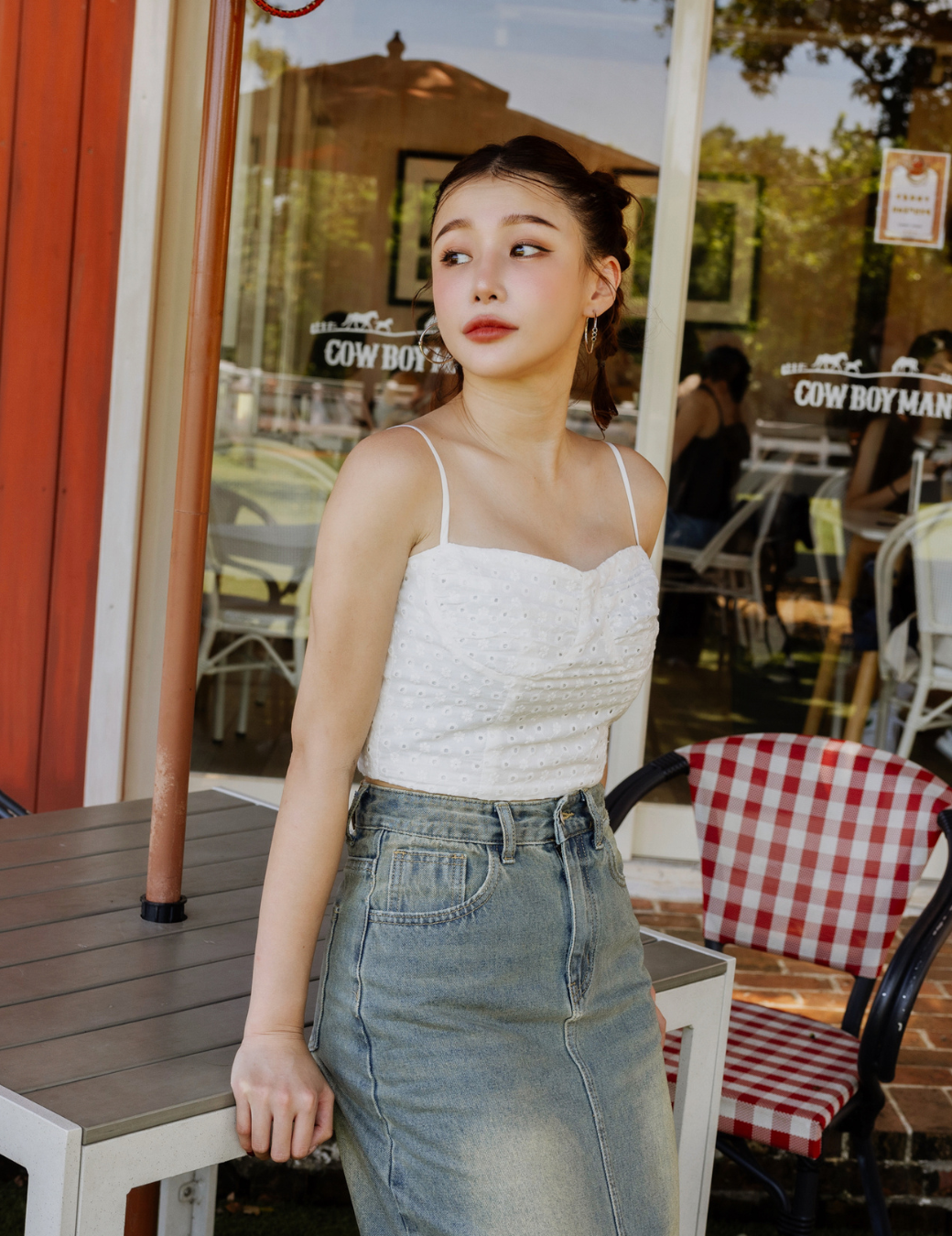 小花馬甲可調式背心（2尺寸）