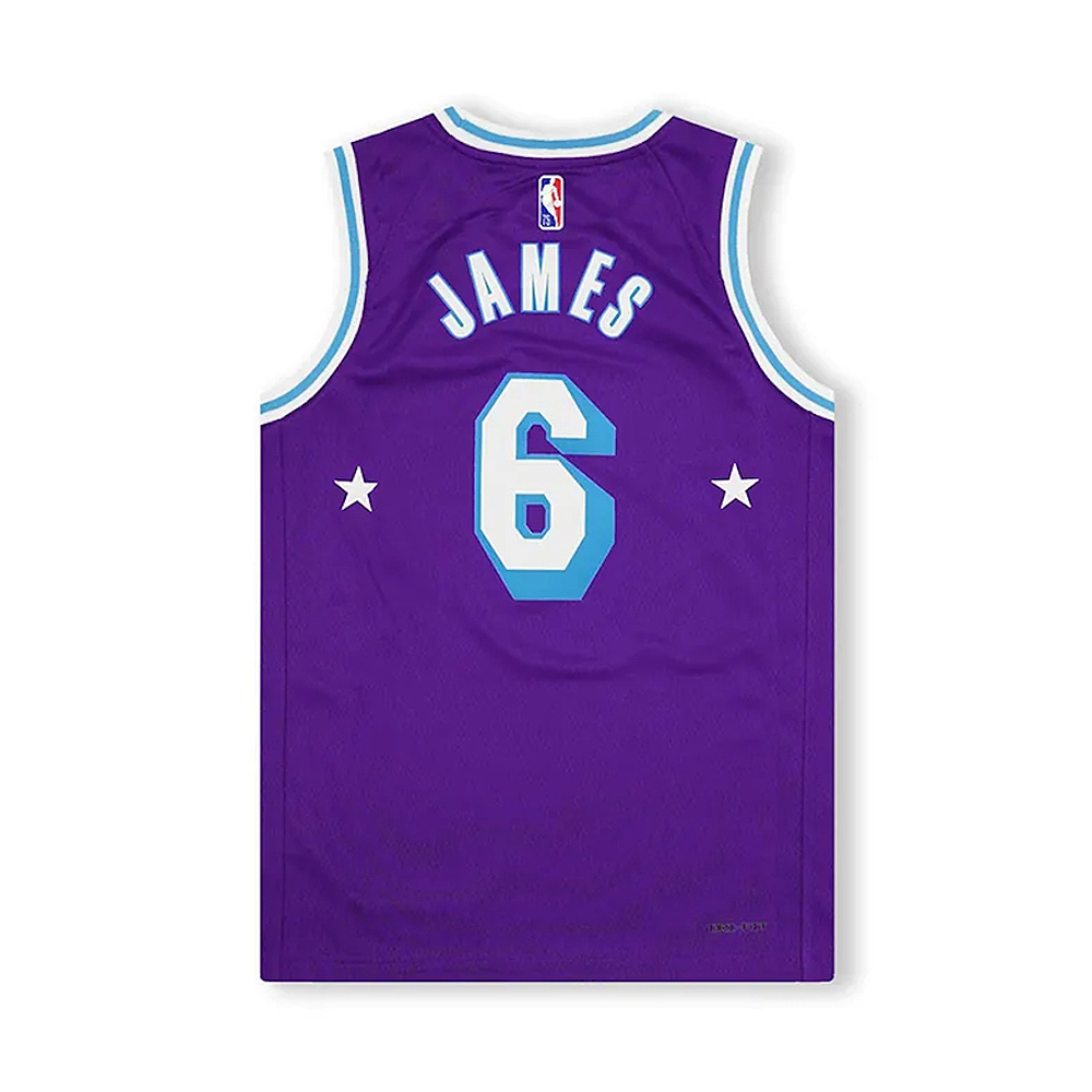 Nike Dri-FIT NBA Swingman Jersey CITY EDITION LeBron James 洛杉磯湖人隊 6號 球衣 DB4032-506