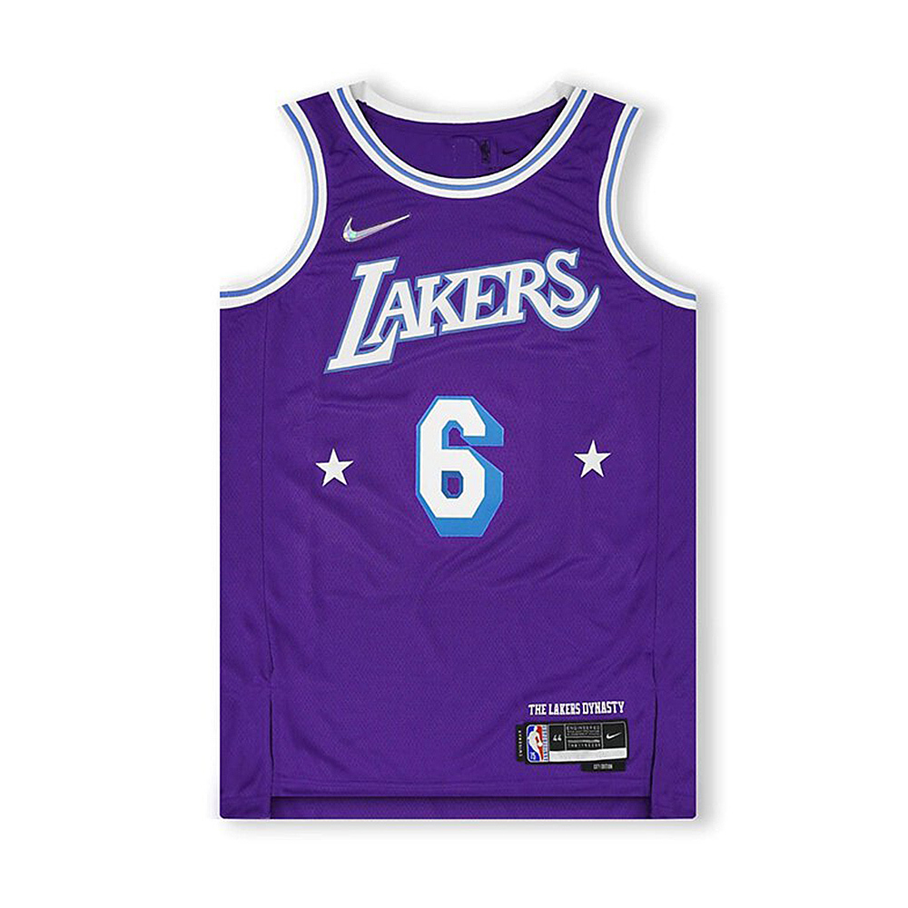 Nike Dri-FIT NBA Swingman Jersey CITY EDITION LeBron James 洛杉磯湖人隊 6號 球衣 DB4032-506