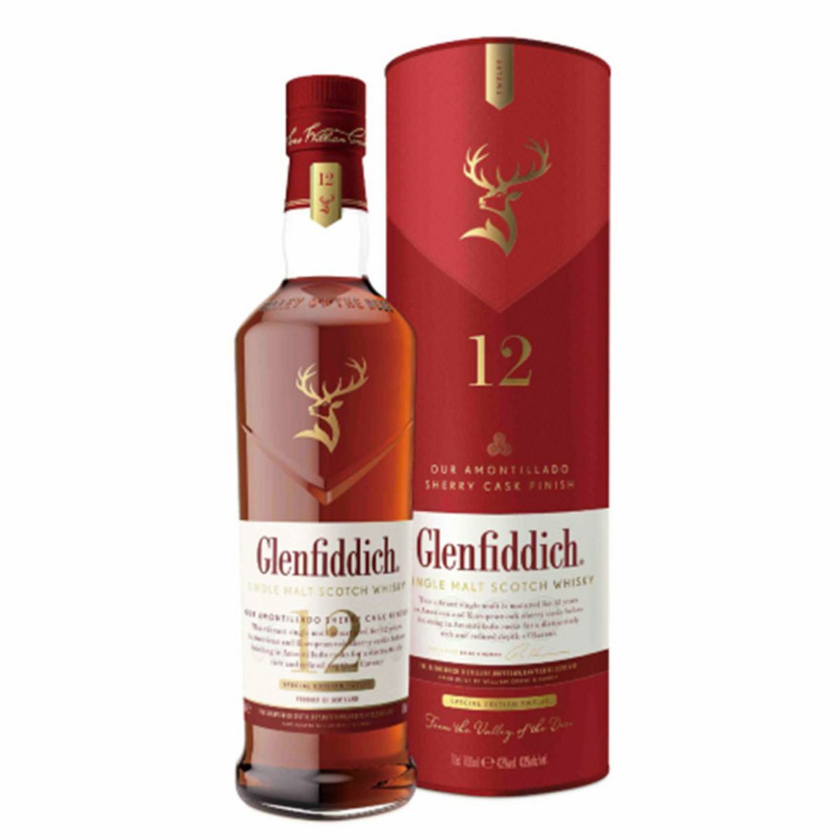 Glenfiddich 12 Years Sherry Cask Finish 700mL