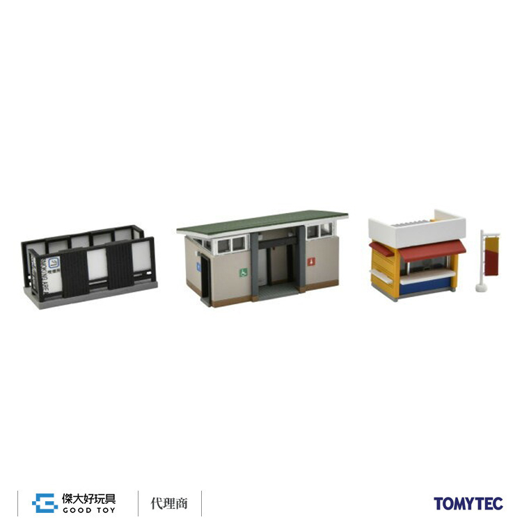TOMYTEC 330356 情景小物 142 站前情景套組A 