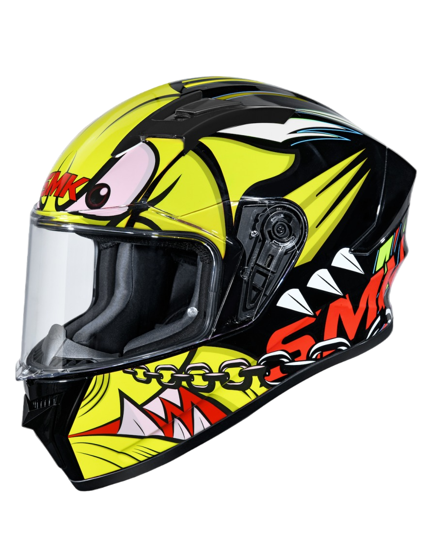 SMK STELLAR MONSTER 小怪物 GL243 亮光 彩繪 全罩帽