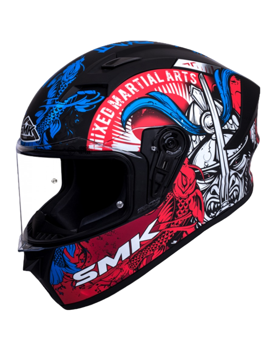 SMK STELLAR SAMURAI 真武者 MA253 消光 彩繪 全罩帽