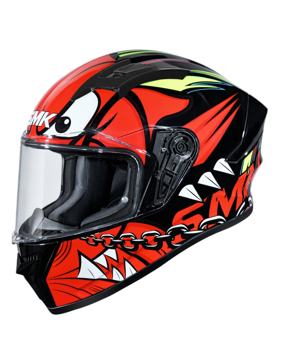 SMK STELLAR MONSTER 小怪物 GL231 亮光 彩繪 全罩帽