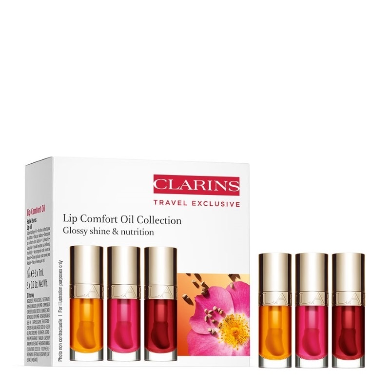 CLARINS嬌韻詩植萃炙色唇釉套裝