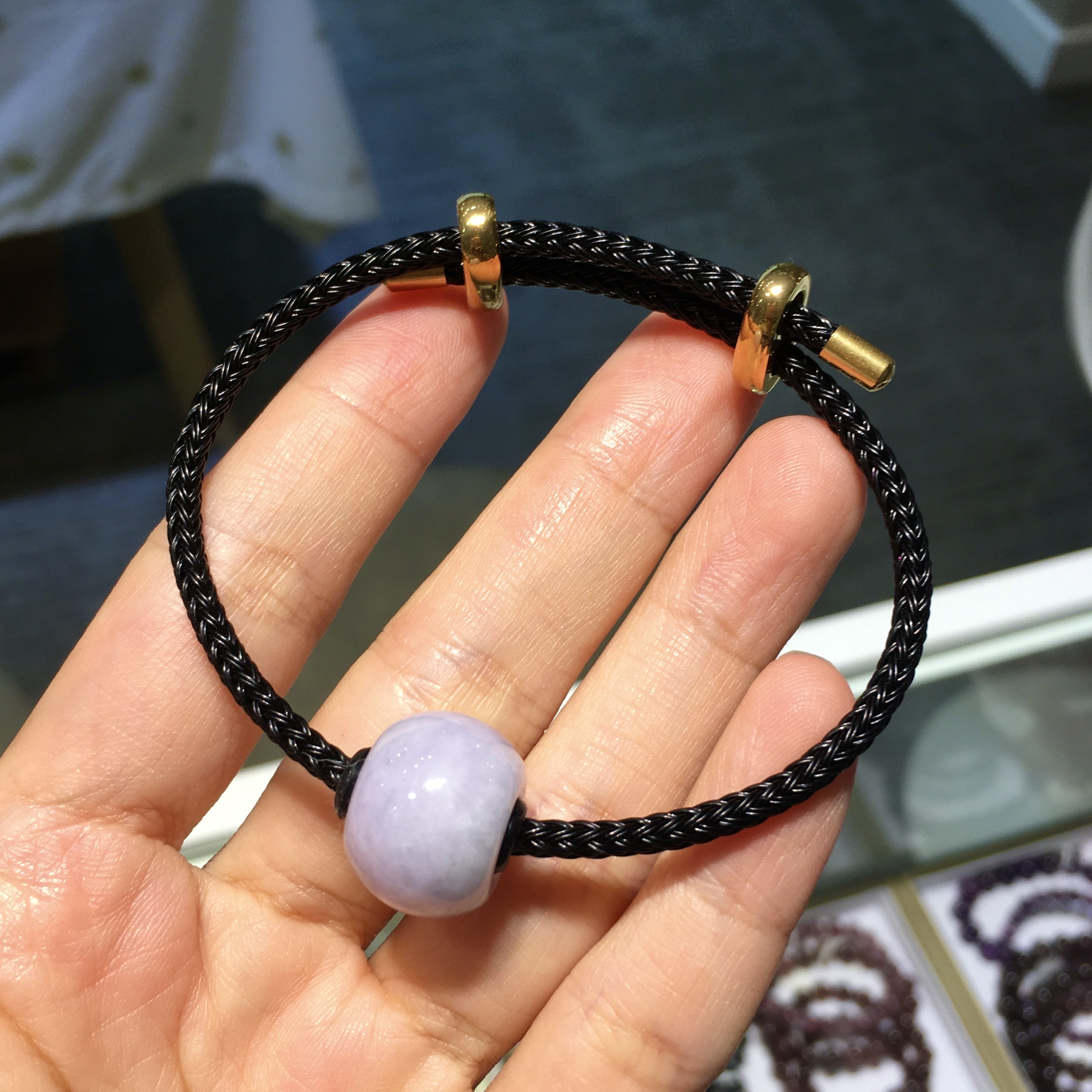 翡翠路路通手繩 #6