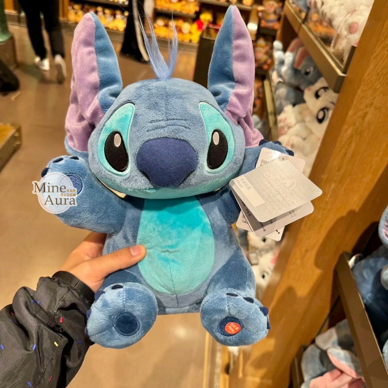 (限時特價) 史迪奇 Stitch 耳朵可動設計 娃娃 玩偶 星際寶貝 Lilo & Stitch -上海迪士尼樂園